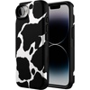 image:imageCasely iPhone 17e Case  Daisy Daydream  Baby Blue Floral  Bold Protective Design  Compatible with MagSafeCurrent MOOd  Cow Print
