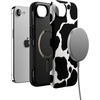image:imageCasely iPhone 17e Case  Daisy Daydream  Baby Blue Floral  Bold Protective Design  Compatible with MagSafeCurrent MOOd  Cow Print