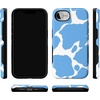 image:imageCasely iPhone 17e Case  Daisy Daydream  Baby Blue Floral  Bold Protective Design  Compatible with MagSafeCurrent MOOd  Light Blue Cow Print