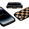 image:imageCasely iPhone 17e Case  Daisy Daydream  Baby Blue Floral  Bold Protective Design  Compatible with MagSafeFit Check  Black  Brown Checkerboard