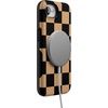 image:imageCasely iPhone 17e Case  Daisy Daydream  Baby Blue Floral  Bold Protective Design  Compatible with MagSafeFit Check  Black  Brown Checkerboard