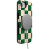 image:imageCasely iPhone 17e Case  Daisy Daydream  Baby Blue Floral  Bold Protective Design  Compatible with MagSafeFit Check  Green Checkerboard