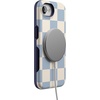 image:imageCasely iPhone 17e Case  Daisy Daydream  Baby Blue Floral  Bold Protective Design  Compatible with MagSafeFit Check  Light Blue Checkerboard