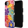 image:imageCasely iPhone 17e Case  Daisy Daydream  Baby Blue Floral  Bold Protective Design  Compatible with MagSafeFlower Patch  MultiColor Floral