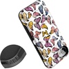 image:imageCasely iPhone 17e Case  Daisy Daydream  Baby Blue Floral  Bold Protective Design  Compatible with MagSafeFree Spirit  Rainbow Butterfly
