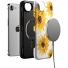 image:imageCasely iPhone 17e Case  Daisy Daydream  Baby Blue Floral  Bold Protective Design  Compatible with MagSafeGolden Garden  Yellow Sunflower