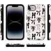 image:imageCasely iPhone 17e Case  Daisy Daydream  Baby Blue Floral  Bold Protective Design  Compatible with MagSafeGoth Girlie  Black Bows