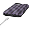 image:imageCasely iPhone 17e Case  Daisy Daydream  Baby Blue Floral  Bold Protective Design  Compatible with MagSafeHarlequin Midnight Diamond  Black and Purple