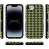 image:imageCasely iPhone 17e Case  Daisy Daydream  Baby Blue Floral  Bold Protective Design  Compatible with MagSafeHarlequin Wicked Diamond  Black and Green