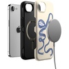 image:imageCasely iPhone 17e Case  Daisy Daydream  Baby Blue Floral  Bold Protective Design  Compatible with MagSafeHeartstrings  Blue Bow