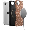 image:imageCasely iPhone 17e Case  Daisy Daydream  Baby Blue Floral  Bold Protective Design  Compatible with MagSafeMocha Meadow  Tiny Flowers