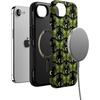 image:imageCasely iPhone 17e Case  Daisy Daydream  Baby Blue Floral  Bold Protective Design  Compatible with MagSafeMystic Moths  Green Twilight