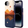 image:imageCasely iPhone 17e Case  Daisy Daydream  Baby Blue Floral  Bold Protective Design  Compatible with MagSafeOpposites Attract  Day  Night Mountains