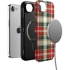 image:imageCasely iPhone 17e Case  Daisy Daydream  Baby Blue Floral  Bold Protective Design  Compatible with MagSafePlaid  Proper  Signature Plaid