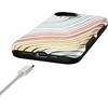 image:imageCasely iPhone 17e Case  Daisy Daydream  Baby Blue Floral  Bold Protective Design  Compatible with MagSafeRide The Wave  Pastel Rainbow Lined