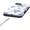 image:imageCasely iPhone 17e Case  Daisy Daydream  Baby Blue Floral  Bold Protective Design  Compatible with MagSafeStars Align  Blue  White Stars