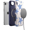 image:imageCasely iPhone 17e Case  Daisy Daydream  Baby Blue Floral  Bold Protective Design  Compatible with MagSafeStars Align  Blue  White Stars
