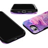 image:imageCasely iPhone 17e Case  Daisy Daydream  Baby Blue Floral  Bold Protective Design  Compatible with MagSafeTie Dying Over You  Purple Marble