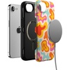 image:imageCasely iPhone 17e Case  Daisy Daydream  Baby Blue Floral  Bold Protective Design  Compatible with MagSafeTropical Color Splash  Abstract Retro