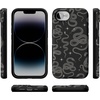 image:imageCasely iPhone 17e Case  Daisy Daydream  Baby Blue Floral  Bold Protective Design  Compatible with MagSafeWere Ready For It  Black Serpent