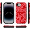 image:imageCasely iPhone 17e Case  Final Rose  Red amp Pink Floral  Bold Protective Design  Compatible with MagSafe