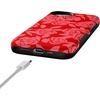 image:imageCasely iPhone 17e Case  Final Rose  Red amp Pink Floral  Bold Protective Design  Compatible with MagSafe