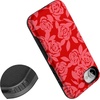 image:imageCasely iPhone 17e Case  Final Rose  Red amp Pink Floral  Bold Protective Design  Compatible with MagSafe