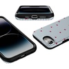 image:imageCasely iPhone 17e Case  Love Lines  Blue Stripes  Bold Protective Design  Compatible with MagSafe