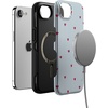image:imageCasely iPhone 17e Case  Love Lines  Blue Stripes  Bold Protective Design  Compatible with MagSafe