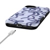 image:imageCasely iPhone 17e Case  Love Me Knot  Blue Bow  Bold Protective Design  Compatible with MagSafe