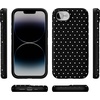 image:imageCasely iPhone 17e Case  On the Dot  Black Polka Dot  Bold Protective Design  Compatible with MagSafe