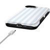 image:imageCasely iPhone 17e Case  Sunday Best  Blue Stripes  Bold Protective Design  Compatible with MagSafe