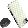 image:imageCasely iPhone 17e Case  Sunday Best  Mint Lattice  Bold Protective Design  Compatible with MagSafe