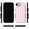 image:imageCasely iPhone 17e Case  Sunday Best  Pink Plaid  Bold Protective Design  Compatible with MagSafe