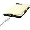 image:imageCasely iPhone 17e Case  Sunday Best  Yellow Stripes  Bold Protective Design  Compatible with MagSafe