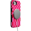 image:imageCasely iPhone 17e Case  Vibe Check  Pink Checkerboard  Bold Protective Design  Compatible with MagSafe
