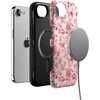 image:imageCasely iPhone 17e Case  Vintage Belle  Floral Toile  Bold Protective Design  Compatible with MagSafe