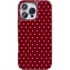 image:imageCasely iPhone 16 Pro Case  On the Dot  Maroon Polka Dot  Compatible with MagSafe  Classic Ultra Slim Design