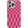 image:imageCasely iPhone 16 Pro Case  Veneta Tapestry  Grateful Dead Tie Dye  Classic Ultra Slim DesignVibe Check  Pink Checkerboard