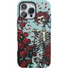 image:imageCasely iPhone 16 Pro Max Case  Forever Grateful  Grateful Dead Skeleton Floral  Bold Protective Design  Compatible with MagSafe