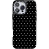 image:imageCasely iPhone 16 Pro Max Case  On the Dot  Black Polka Dot  Compatible with MagSafe  Classic Ultra Slim Design