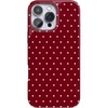 image:imageCasely iPhone 16 Pro Max Case  On the Dot  Maroon Polka Dot  Compatible with MagSafe  Classic Ultra Slim Design