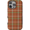 image:imageCasely iPhone 16 Pro Max Case  Spiced Chai  Fall Plaid  Bold Protective Design  MagSafe Compatible Design