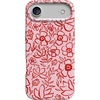 image:imageCasely iPhone 17 Air Case  Coquette Girlie  Pastel Bows  Compatible with MagSafe  Classic Ultra Slim DesignBlush Garden  Floral Doodle
