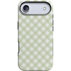image:imageCasely iPhone 17 Air Case  Mint Lattice  Sunday Best  Bold Protective Design  Compatible with MagSafe