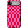 image:imageCasely iPhone 17 Air Case  Vibe Check  Pink Checkerboard  Bold Protective Design  Compatible with MagSafe