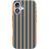 Go New York | Blue & Orange Stripes Case
