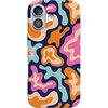 Midnight Color Splash | Abstract Retro