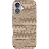Mocha Ripple | Brown Waves