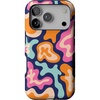 Midnight Color Splash | Abstract Retro